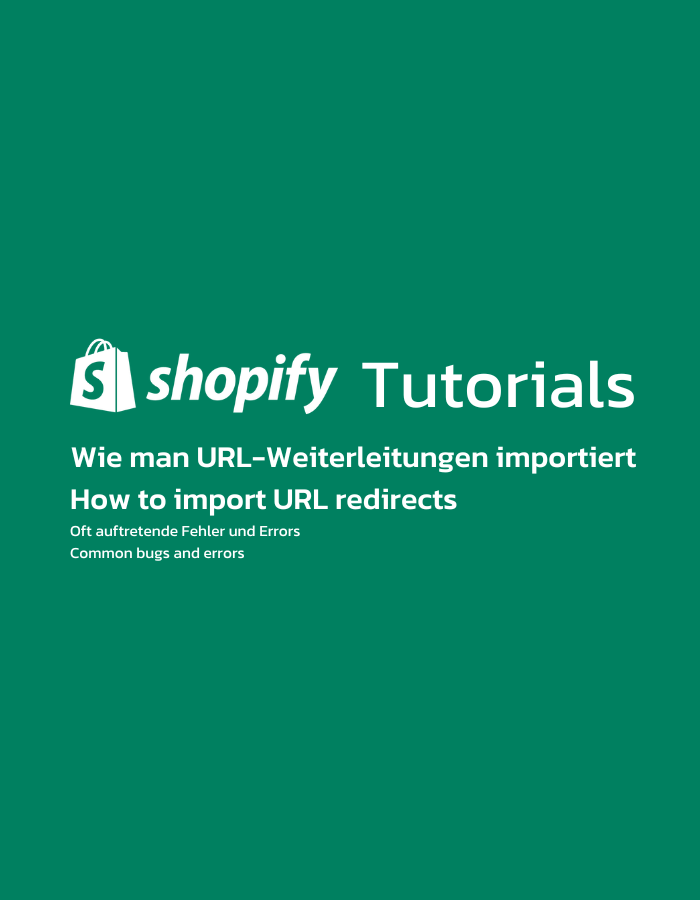 Shopify URL-Weiterleitungen Thumbnail